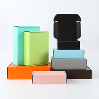 Emballage personnalisé en carton ondulé de luxe écologique avec logo personnalisé, emballage cadeau pour avion, boîte d'expédition personnalisée