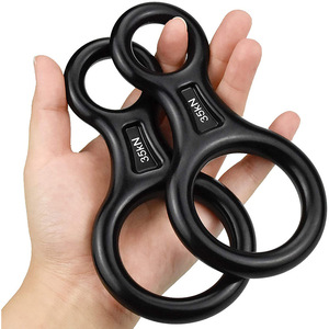 Descensor de Escalada Tipo Ocho 35KN con Anillo Grabado para Descenso por Cuerda, Uso en Exteriores - Product Image 1