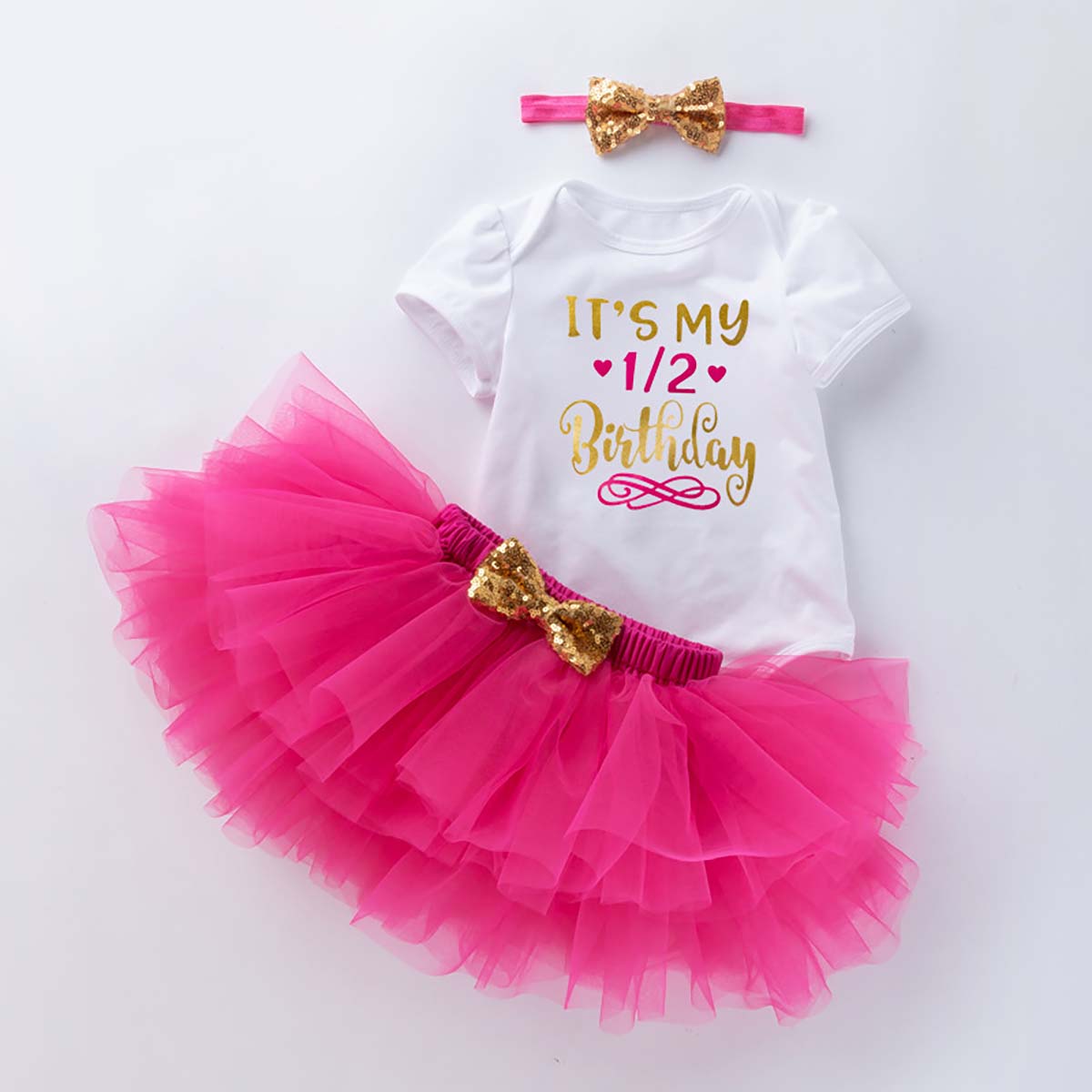 hot pink half