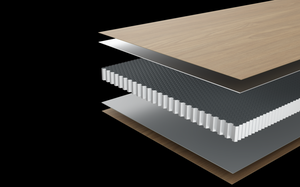 Panneau décoratif personnalisé en charbon de bambou ignifuge, surface perforée, pour mur rideau, usage intérieur et extérieur - Product Image 4