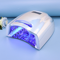 Sèche-ongles UV LED haute efficacité 98W sans fil rechargeable avec capteur infrarouge intelligent et 4 réglages de minuterie
