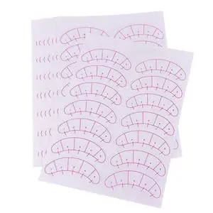 5-Point Positioning Sticker Practice Under Eye Pads Stickers Training Grafting Patches for eyelash extension