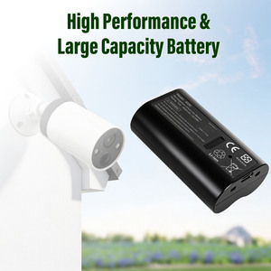 แบตเตอรี่ทดแทน 3.7V 7000mAh แบตเตอรี่แบบชาร์จไฟได้สำหรับกล้องรักษาความปลอดภัย A100 ประสิทธิภาพเสถียรเหมาะสำหรับใช้ในร่มและกลางแจ้ง - Product Image 1