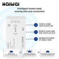 Radar 12V LED gradateur capteur tactile interrupteur inductif automatique pour bain éclairage miroir interrupteur tactile intelligent