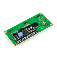 Grosir IIC/I2C LCD modul Tampilan lampu latar biru LCD1602