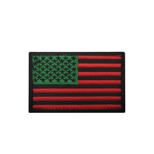<span class=keywords><strong>2</strong></span>*3.15 인치 다양한 색상과 스타일을 배송 준비 자수 미국 국가 국기 패치 바느질 가방 모자 전술 아플리케 - Product Image 3