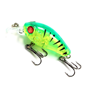 Esca <span class=keywords><strong>Artificiale</strong></span> Palmer 45mm 3G Minnow, Esche Dure Artificiali, Crankbait, Jerkbait, Attrezzatura da <span class=keywords><strong>Pesca</strong></span> per Bass <span class=keywords><strong>con</strong></span> Ami Tripli - Product Image 2