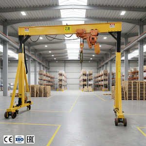 500 kg Mini Mobile Gantry Crane for <b>Light</b>-Duty <b>Workshop</b> and Maintenance Lifting - Product Image 1