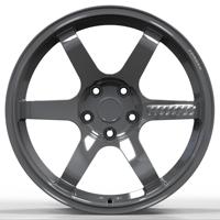Jantes forgées concaves Alibaba 18 19 20 21 pouces 5X120 5X112 5X114.3 pour BMW Série 3 Acura Honda Lexus Tesla Gris Anthracite
