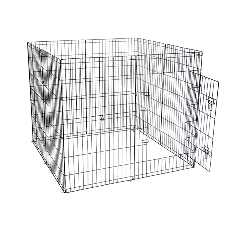 portable pet exercise pen with cover
