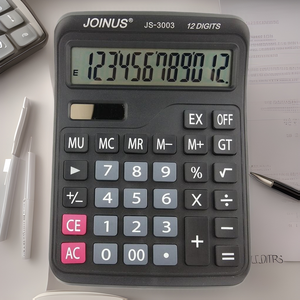 Calculadora de Escritorio Joinus Js-3003 de 12 Dígitos, Energía Solar, para Oficina, Contabilidad, Estudiantes y Uso Financiero - Product Image 3