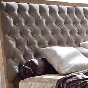 Letto della pesante italiana del cuoio genuino king <span class=keywords><strong>smart</strong></span> letto queen-size imbottita re mobili camera da letto moderna biancheria da letto di lusso - Product Image 3