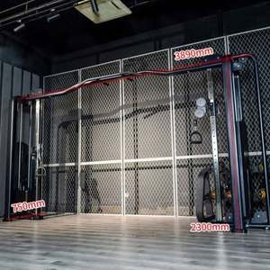 อุปกรณ์ออกกำลังกายอเนกประสงค์สำหรับใช้ในบ้าน เครื่องออกกำลังกายเชิงพาณิชย์ บิ๊กฟลายอิ้งเบิร์ด แกนทรี สมาร์ทเคเบิลครอสโอเวอร์ ดัมเบล บอร์ดท์ไพพ์ - Product Image 4