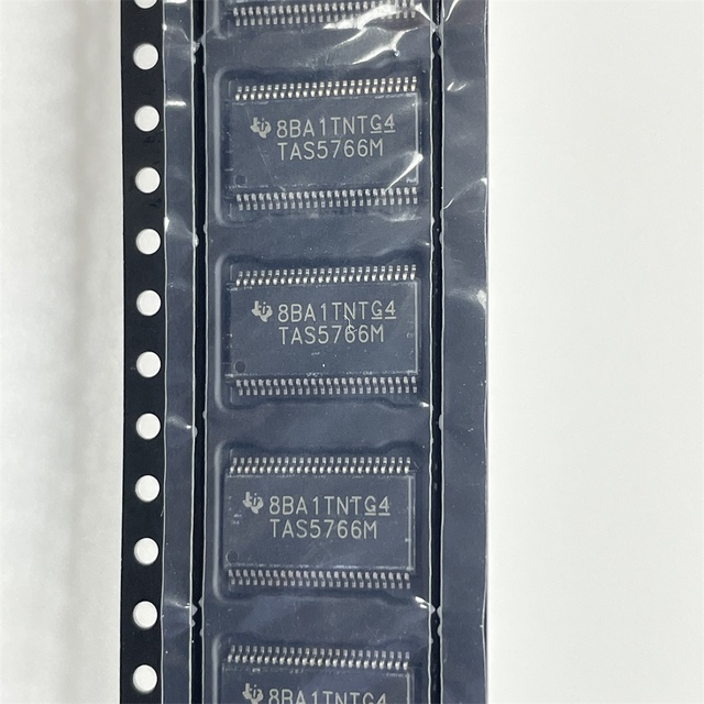 New Original TAS5766MDCAR TI HTSSOP-48 20W Stereo PurePath Smart Amp Class-D Audio Amplifier IC with MiniDSP TAS5766M Chip