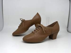 Zapatos de Baile Bachata para Mujer con Parte Superior e Interior de Cuero Genuino - Product Image 4