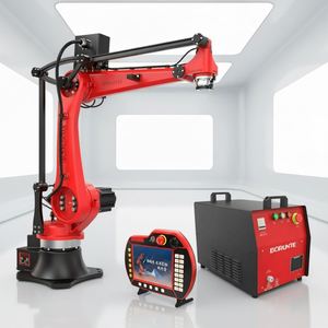 Robot industriel 6 axes certifié CE BORUNTE pour soudage, palettisation, manutention de matériaux, chargement, PLC, boîte de vitesses, moteur - Product Image 1
