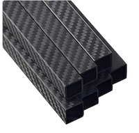 Fabricant professionnel de CFRP, tube en fibre de carbone 3K mat sergé, compatible CNC, pour bras de jib de caméra