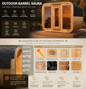 <span class=keywords><strong>Sauna</strong></span> <span class=keywords><strong>a</strong></span> cubo in legno massello di alta qualità: Cabina <span class=keywords><strong>sauna</strong></span> da esterno riscaldata <span class=keywords><strong>a</strong></span> <span class=keywords><strong>legna</strong></span> per il relax in giardino - Product Image 3