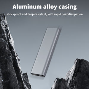 USB <span class=keywords><strong>3.2</strong></span> tip-c aletsiz alüminyum SSD muhafaza 10 Gbps SATA arabirim durumda M.2 PCIe NVMe HDD için - Product Image 3