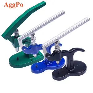 Watch Case Press Tool with dies Hand Repair Tools watch cover press Watchmakers Repair Kit Tool 3 colors for selection