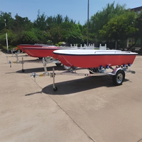 Remorque marine Aomai pour bateau gonflable, bateau à moteur, bateau d'assaut, bateau de pêche, bateau rapide, yacht, à plancher unique