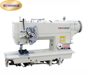 Промышленная швейная машина YS-875D-<span class=keywords><strong>PL</strong></span> с прямым приводом, двойной иглой, челночным стежком, большим захватом и раздельным механизмом. - Product Image 3