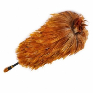 Plumeau à plumes véritable haut de gamme fait main, design minimaliste, élimination électrostatique de la poussière haut de gamme pour la maison et - Product Image 1