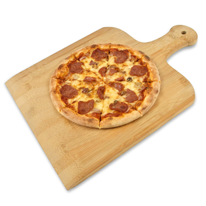 Pelle à <span class=keywords><strong>pizza</strong></span> en bambou avec poignée et bord effilé pour un glissement facile, accessoire pour four à <span class=keywords><strong>pierre</strong></span> à <span class=keywords><strong>pizza</strong></span>, outil de cuisine - Product Image 1