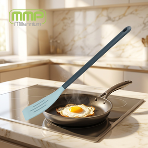 Spatule à fentes en silicone, recommandée par Mmp, accessoires de cuisine, outils spécialisés, gadgets de camping, ustensiles de cuisine pour salades et desserts - Product Image 5