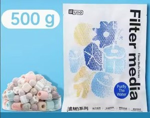 Medio filtrante para acuario, <span class=keywords><strong>casa</strong></span> bacteriana, medio filtrante para tortugas, anillos <span class=keywords><strong>de</strong></span> cerámica <span class=keywords><strong>de</strong></span> vidrio para acuario, carbón activado, coral decorativo - Product Image 3