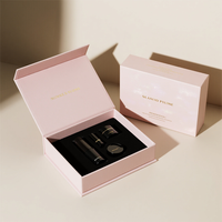 Boîte en carton rectangulaire vide de luxe personnalisée avec logo, pour échantillons de cosmétiques, parfums et cartes de remerciement