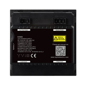 Medidor de Panel Rayfull EI900 96x6mm, Analizador Eléctrico RS485 Modbus, Analizador de Energía para Sistemas Fotovoltaicos, Submedidor Modbus - Product Image 5