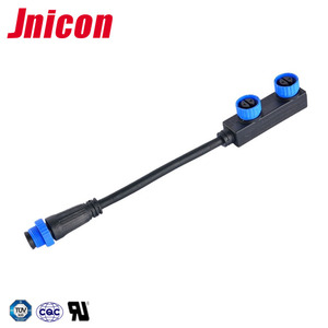 Jnicon M15 электрический соединитель Соединительный провод водонепроницаемый 1-2 кабельный разъем для светодиодного освещения - Product Image 5