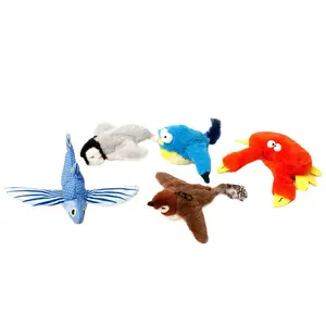 Offre Spéciale électrique USB chargé oiseau volant chat jouets battement animal interactif mouvement jouets avec cataire
