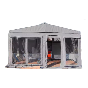 Carpa de toldo grande personalizada para coche, fabricada a medida con material duradero, opción personalizada para glamping en <span class=keywords><strong>Australia</strong></span> - Product Image 4