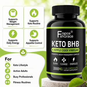 Extractos Vegetales KETO Personalizados que Ayudan a Aumentar los Niveles de Cetonas en Sangre para Hombres y Mujeres, 120 Cápsulas KETO BHB - Product Image 5