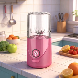 Mini Licuadora Portátil, Vaso Mezclador Eléctrico Recargable por USB con 6 Cuchillas para Viajes y Jugos de Frutas en Casa - Product Image 1