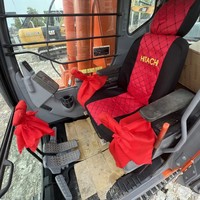 Excavatrice hydraulique d'occasion Hitachi ZX200-6 19400KG avec composants d'origine et certification CE