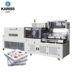 High Speed Automatic Big Side Sealer Shrink Tunnel Machine Shrink Packer Pizza Box Shrink Wrapping Machine