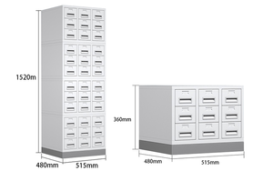 Đồ Nội Thất Y Tế Vây Tròn Paraffin Và Khối Sáp Tủ Đựng Đồ Tủ Kính Trượt - Product Image 2