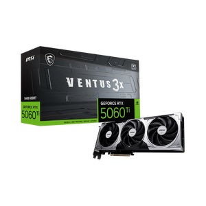 การ์ดจอเกมมิ่ง GeForce RTX 5060 Ti 16G VENTUS 3X OC MXM Fan รุ่นใหม่ปี 2025 สำหรับพีซี Msi 5060ti - Product Image 1