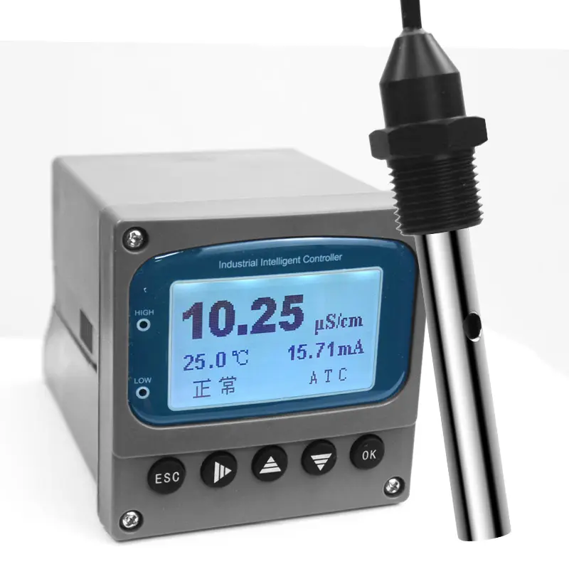 EC6801 Industrial Electrical Conductivity Meter Water Quality Ec Sensor Rs485 Electrical Conductivity Probe