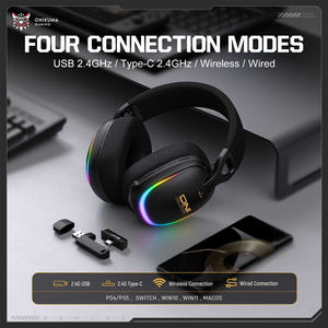 Hot-selling ONIKUMA ONKJF22X12 <b>wireless</b> game headset active noise reduction low latency DJ sports CE/FCC/ROHS certification - Product Image 4