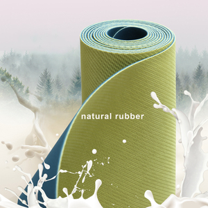 Tappetino in gomma naturale con Logo personalizzato di alta qualità Fitness palestra a casa esercizio fisico fitta Eco Friendly <span class=keywords><strong>Yoga</strong></span> stuoie - Product Image 2