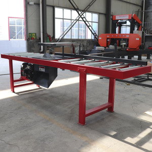 Sierra de corte vertical portátil de una sola hoja, 650 mm de ancho máximo, motor de gasolina de 15 kW, máquina para trabajar la madera, fácil operación - Product Image 2