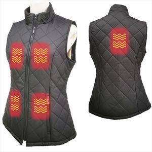 屋外スポーツ乗馬用ヒートベスト XLサイズ バッテリー加熱 ポリエステルニット生地入り ハンティング 冬シーズン ロゴ入り - Product Image 2