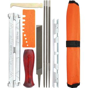 Chuyên Nghiệp 10-Mảnh Cưa Mài Kit Set Với Kim Cương Gỗ Cứng Xử Lý Vòng/Phẳng Tập Tin Hướng Dẫn Thanh Tập Tin Mài Công Cụ - Product Image 3