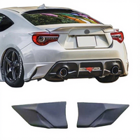 Kit carrosserie pour Toyota 86 BRZ 2013-2021 : Aileron arrière, lèvre de pare-chocs arrière, coins de pare-chocs arrière, protection de coin de pare-chocs arrière 86, kit Modellista