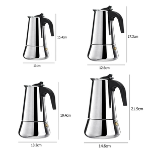 Filtre <span class=keywords><strong>à</strong></span> café <span class=keywords><strong>à</strong></span> <span class=keywords><strong>induction</strong></span> pour cuisinière <span class=keywords><strong>italienne</strong></span>, percolateur, <span class=keywords><strong>cafetière</strong></span> expresso, <span class=keywords><strong>cafetière</strong></span> Moka en acier inoxydable 304 - Product Image 6