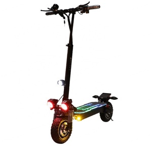 Nouveauté - Trottinette électrique pliable tout-terrain puissante de 11 pouces, 1200 W, 48 V, avec Bluetooth - Product Image 3